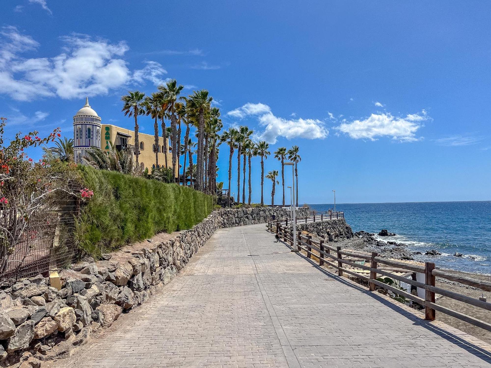Playa Del Aguila Bungalow Con Terraza Solarium マスパロマス エクステリア 写真