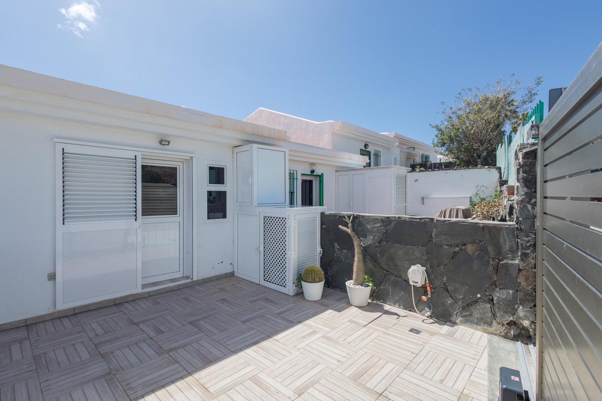 Playa Del Aguila Bungalow Con Terraza Solarium マスパロマス エクステリア 写真