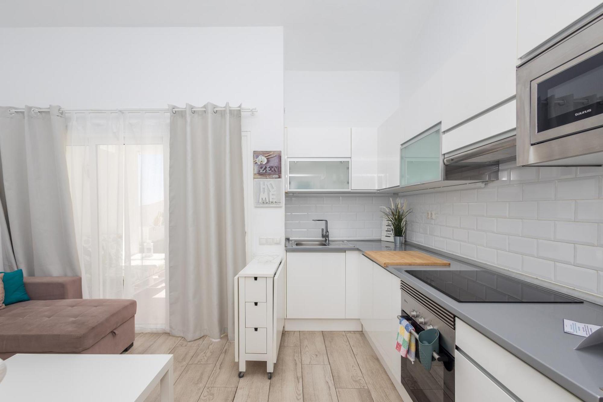 Playa Del Aguila Bungalow Con Terraza Solarium マスパロマス エクステリア 写真