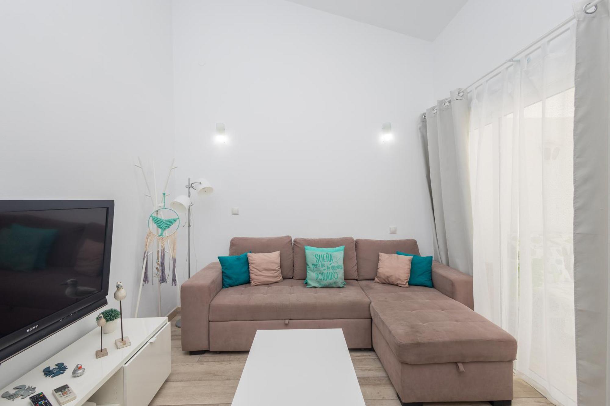 Playa Del Aguila Bungalow Con Terraza Solarium マスパロマス エクステリア 写真