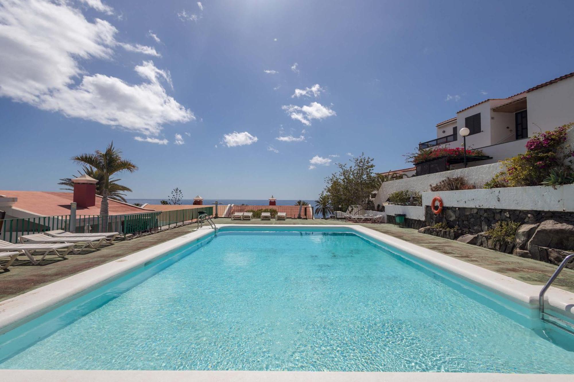 Playa Del Aguila Bungalow Con Terraza Solarium マスパロマス エクステリア 写真