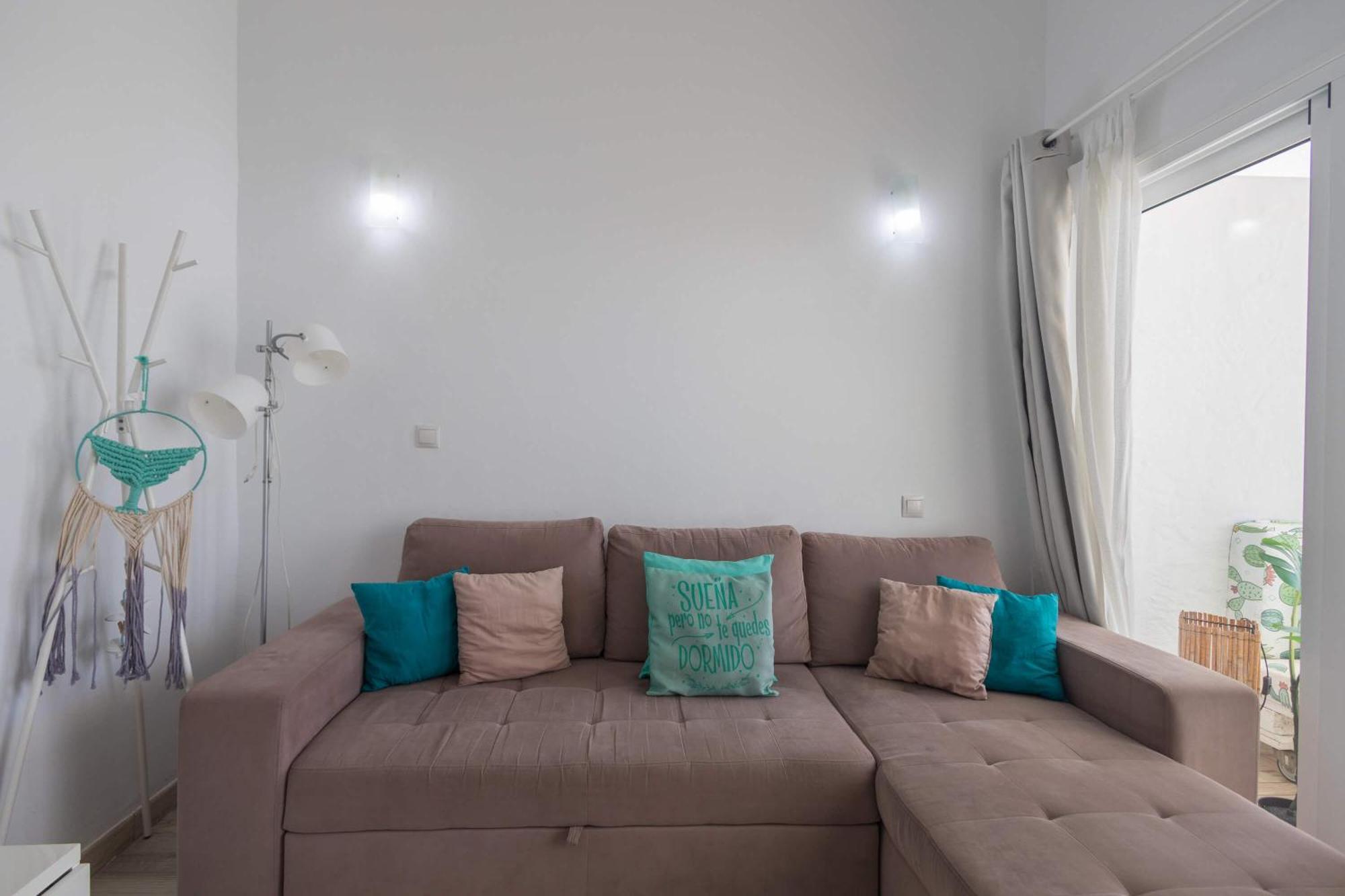 Playa Del Aguila Bungalow Con Terraza Solarium マスパロマス エクステリア 写真
