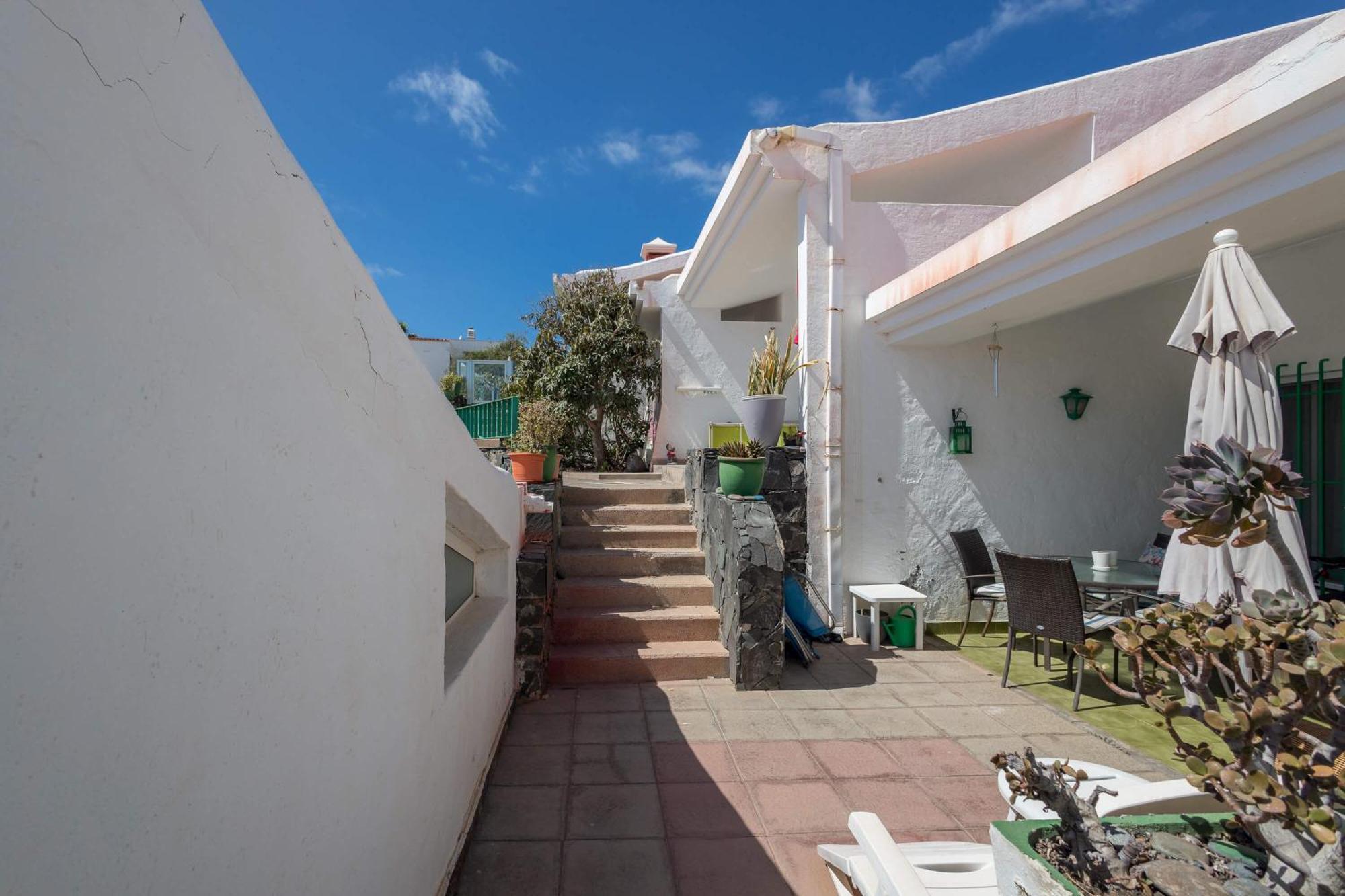 Playa Del Aguila Bungalow Con Terraza Solarium マスパロマス エクステリア 写真