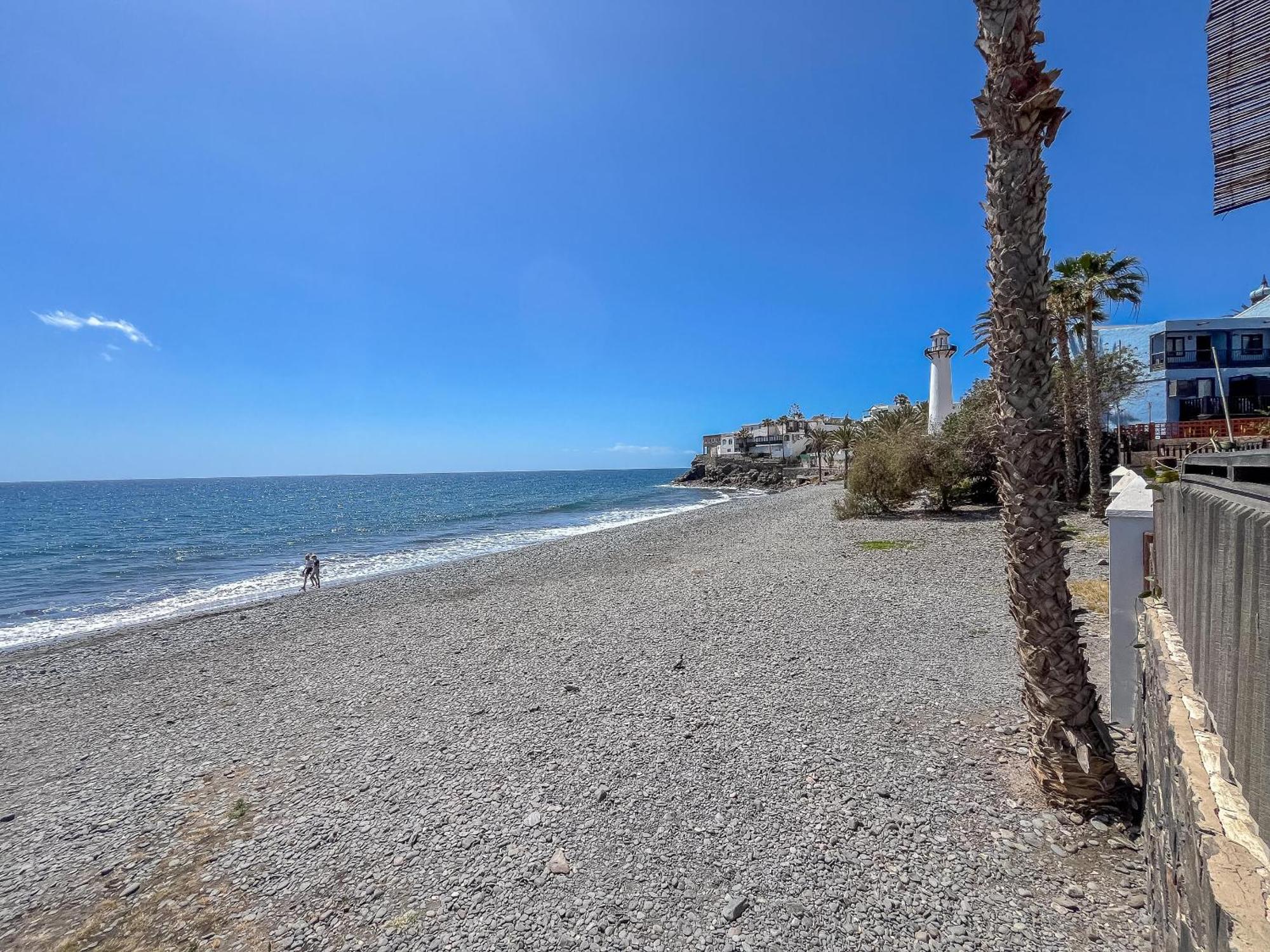 Playa Del Aguila Bungalow Con Terraza Solarium マスパロマス エクステリア 写真