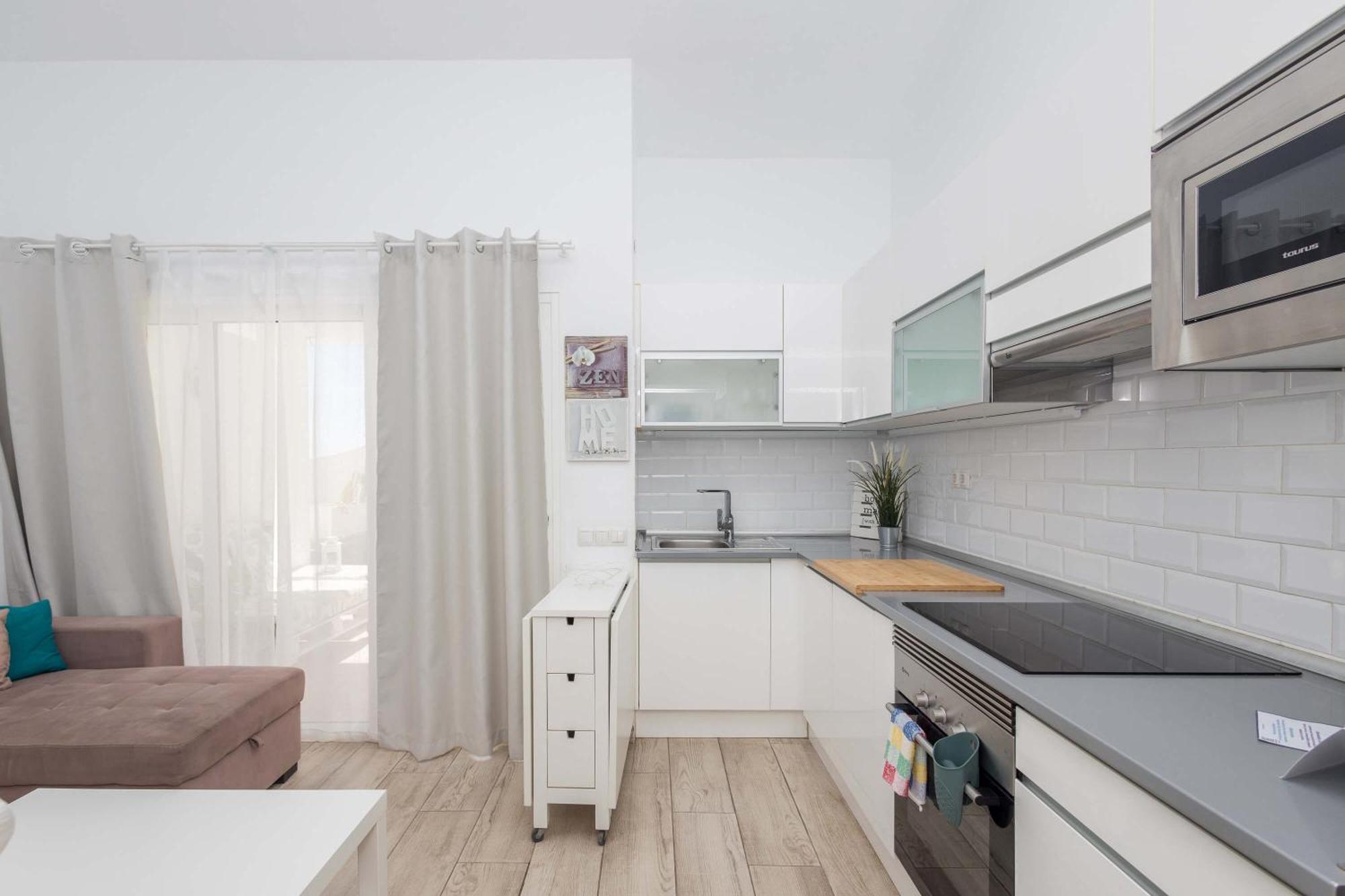 Playa Del Aguila Bungalow Con Terraza Solarium マスパロマス エクステリア 写真